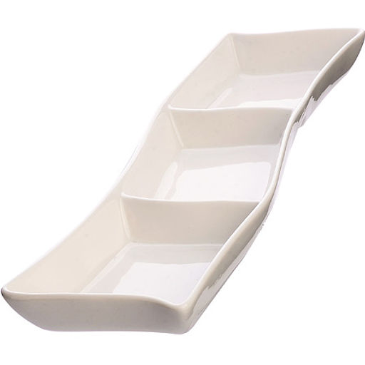 31458 Менажница 3 секции, 31х9х3,5 смLR (х18)