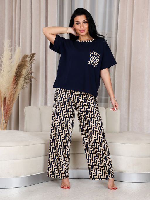 3122 ПИЖАМА (БРЮКИ) (Фэнди) - А-дина фото 3