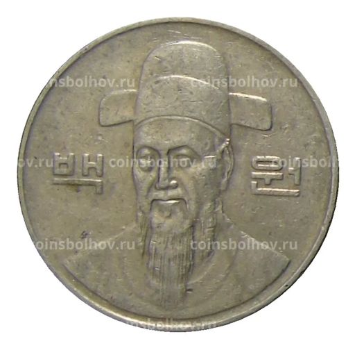 100 вон 1990 года Южная Корея