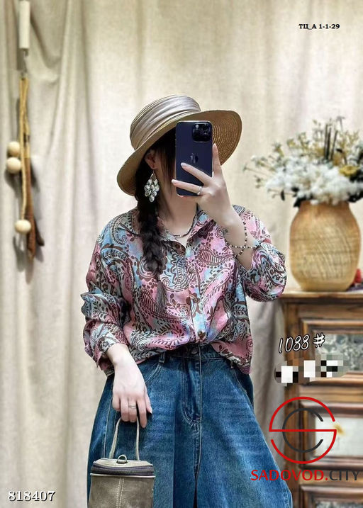 Женская блузка с длинным рукавом - Bruno фото 2