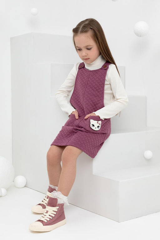 КР 5712/амарант к431 сарафан для дев