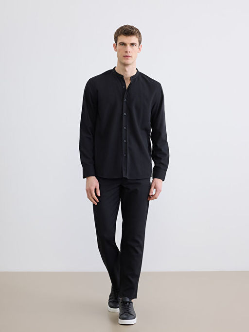 Regular Fit Hakim Yaka Erkek G?mlek