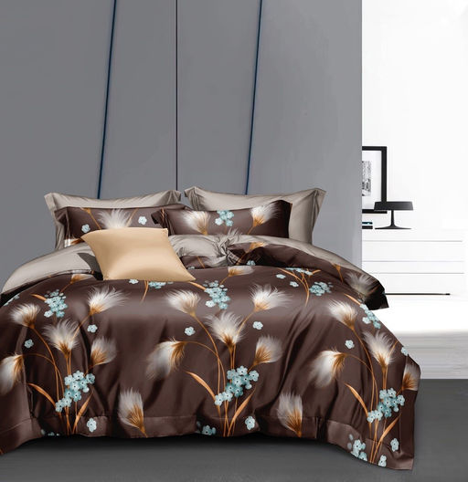 Постельное белье - Поплин Премиум 6261 Карнавал 2-спальный с Евро простыней - Luteks фото 2