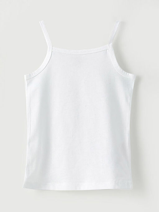 Kare Yaka Ask?l? Basic Pamuklu K?z Bebek Atlet 2li - Waikiki фото 3