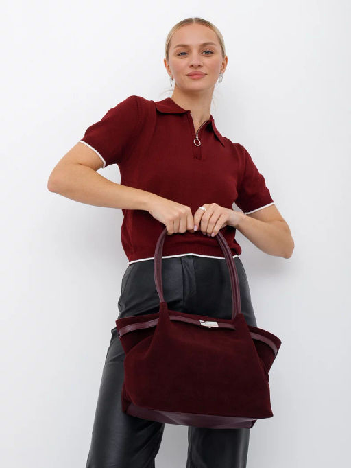 Сумка 990181NN wine red Natale Navetta