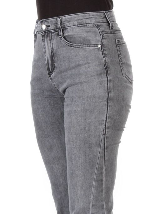 2352 DARK GRAY Джинсы женские AMG JEANS (95% хлопок, 5% эластан)