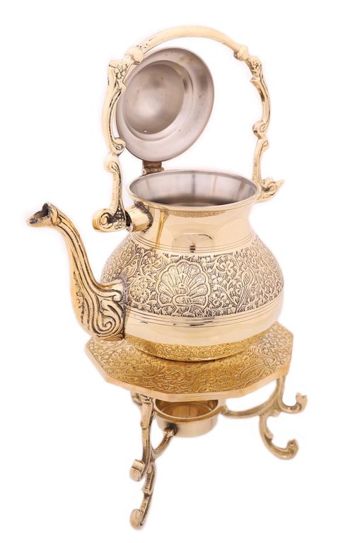 Чайник со свечой № Пс90912 (полиш) - Ганг фото 3