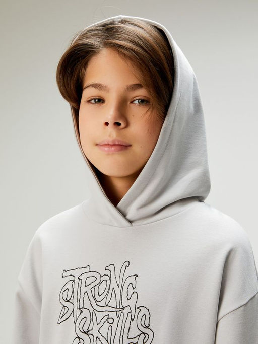 ACOOLA / Джемпер детский для мальчиков Jena серый  фото 4