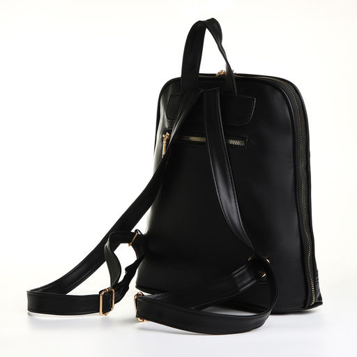 Рюкзак женский городской Astrael на молнии, чёрный