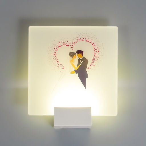 Бра Любовь LED 6 Вт 4000К белый 24?6?24 см