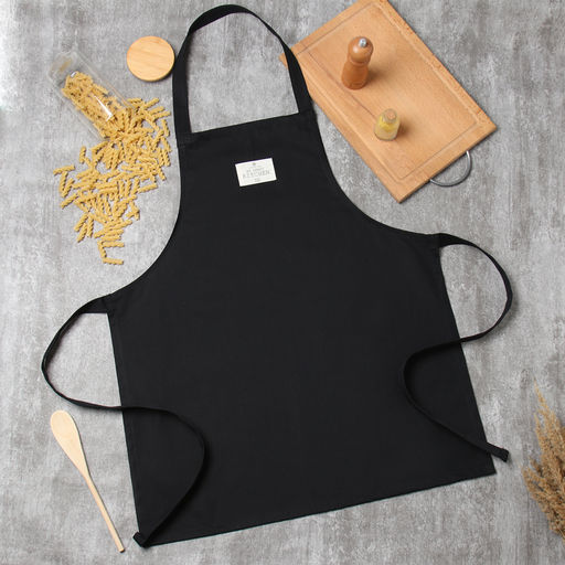 Фартук Этель Kitchen цв.черный, 60х70см, саржа, 100% х/л