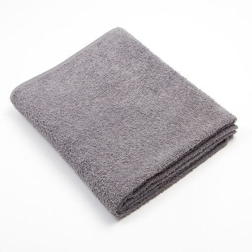 Полотенце махровое Экономь и Я 70х140 см, цвет серый, 100% хлопок, 350 гр/м2  фото 2