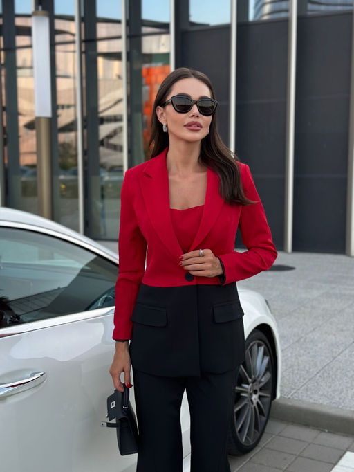 Топ AURA 2171-176 красный  фото 4