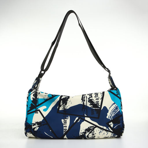 Спортивная сумка, средний размер, TEXTURA, регулируемый ремень, разноцветная