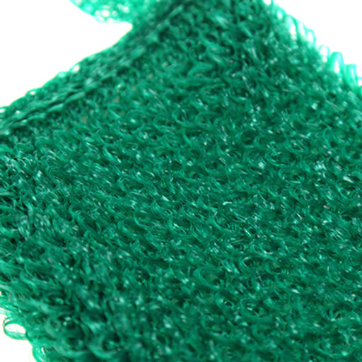 Мочалка банная "Банька" 32х15см, длинный ворс, полипропиленовая нить, цвета микс (Россия)