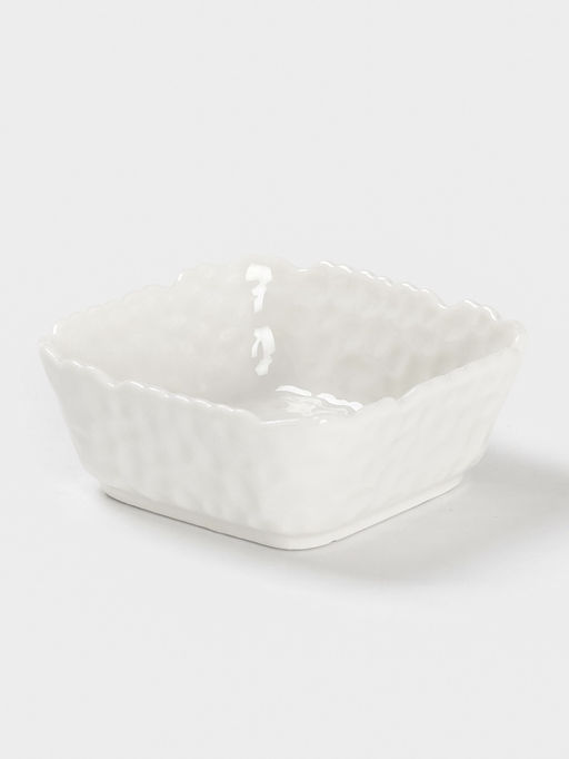 Соусники «Воздушность», набор 4 шт., 100 мл, керамика, белые