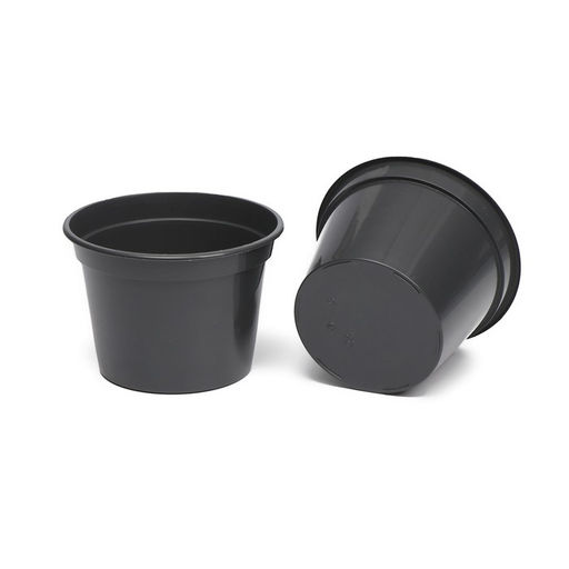 Цена за 100 шт. Горшок для рассады, 800 мл, d=13 см, h=10 см, пластик, МИКС