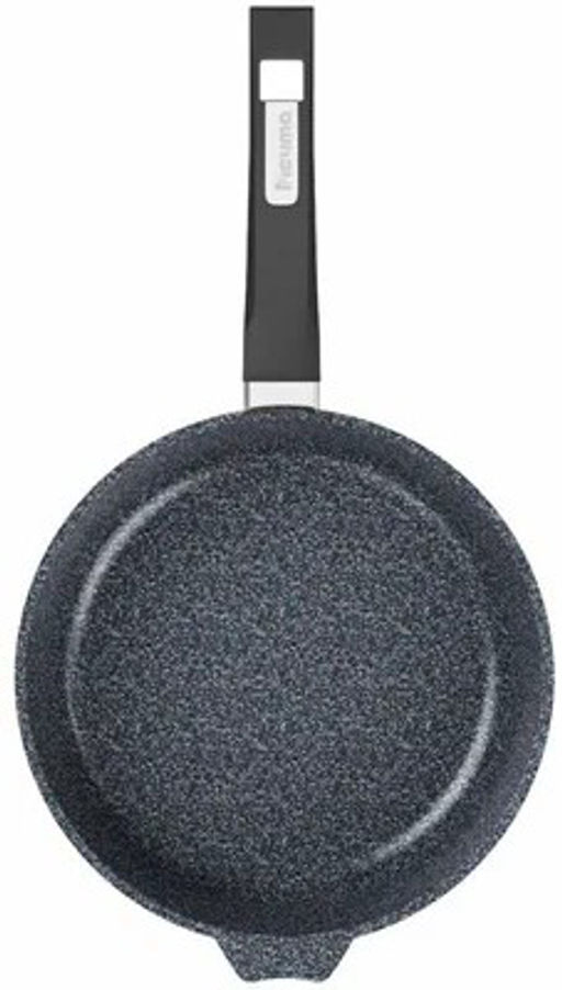 Сковорода 24см АП Гранит star с несъемной ручкой и стеклянной крышкой арт.С24803 - Мечта фото 3