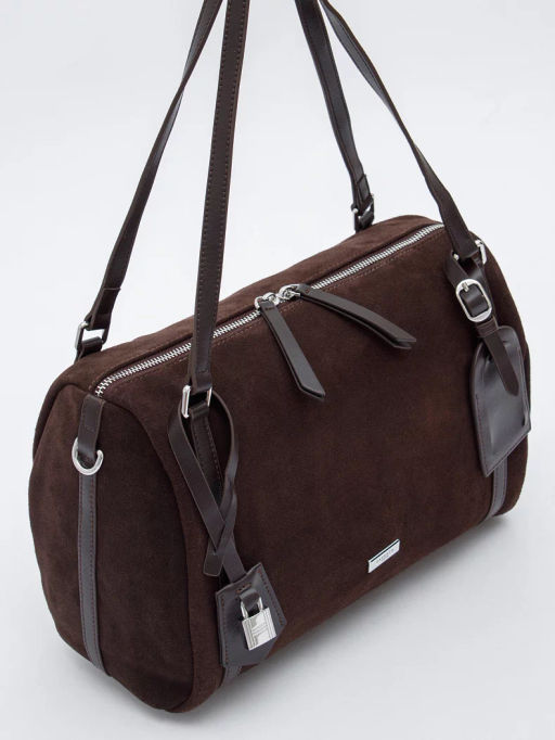 Сумка 8023-1S coffee Velina Fabbiano-Safenta