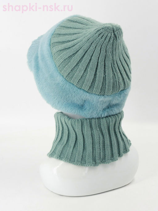 816-К-Д Комплект флис (кепка+снуд) (56-58)