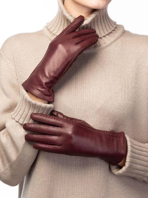Перчатки женские ш+каш. HP91104 bordo - Eleganzza фото 10