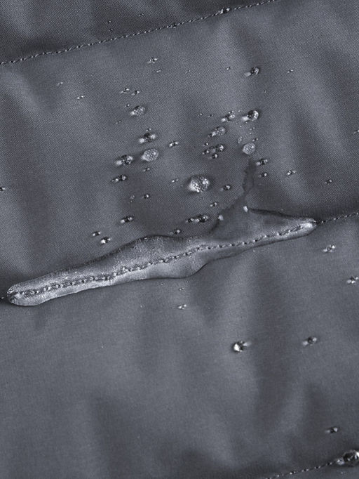 Куртка мужская удлинённая стёганая с капюшоном и графеновой подкладкой утеплитель тинсулейт