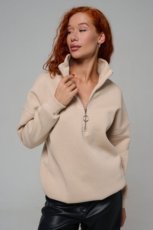 Свитшот Натали 14427 из хлопка с полиэстером фото 26