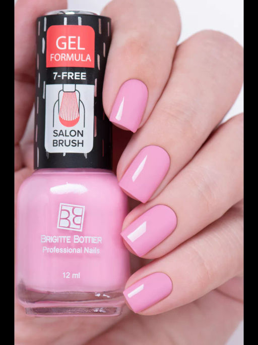 Brigitte Bottier Лак д/ногтей GEL FORMULA тон 66 розовато-сиреневый 12мл BB-GF66