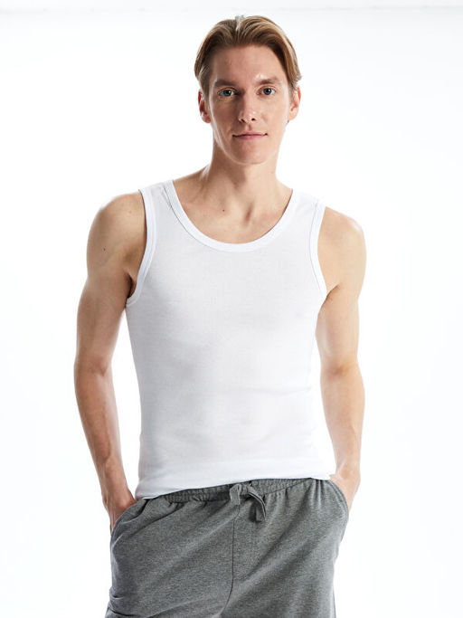 U Yaka Penye Erkek Atlet 2li - Waikiki фото 6