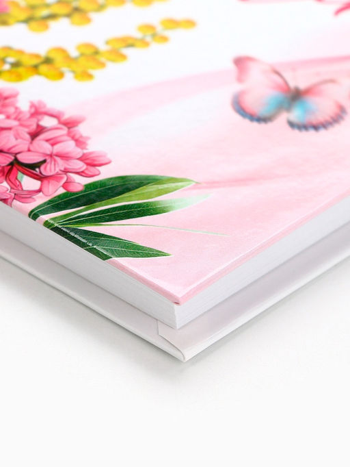 Ежедневник в твердой обложке А5, 80 л С 8 Марта