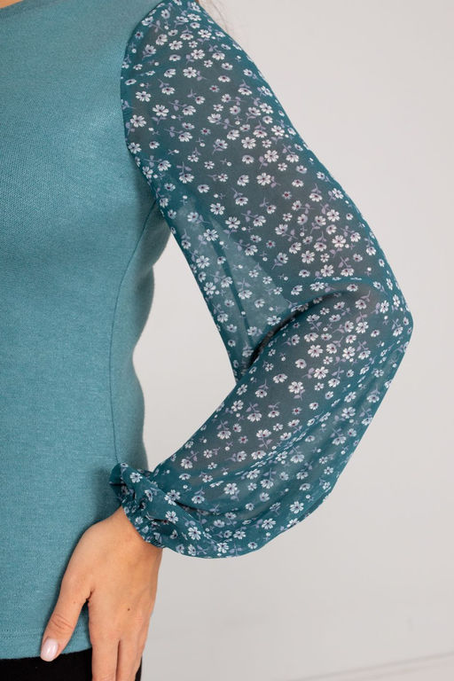 Джемпер АА-34 бирюза