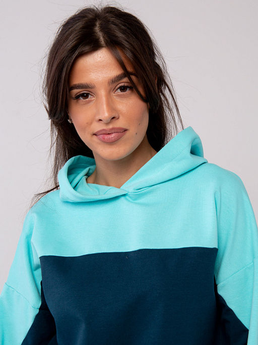 РАСПРОДАЖА Толстовка Софт_370/синий - Ihomelux фото 2