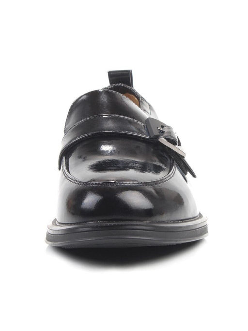 03-PDEB102-3 BLACK Лоферы женские (натуральная кожа)