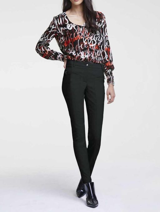 Блузка, черно-пестрая - Heine фото 5