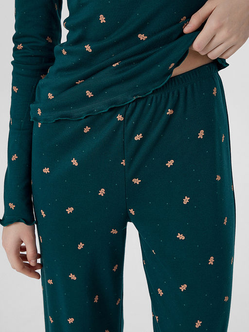 Комплект женский новогодний с узором - Mark formelle фото 6