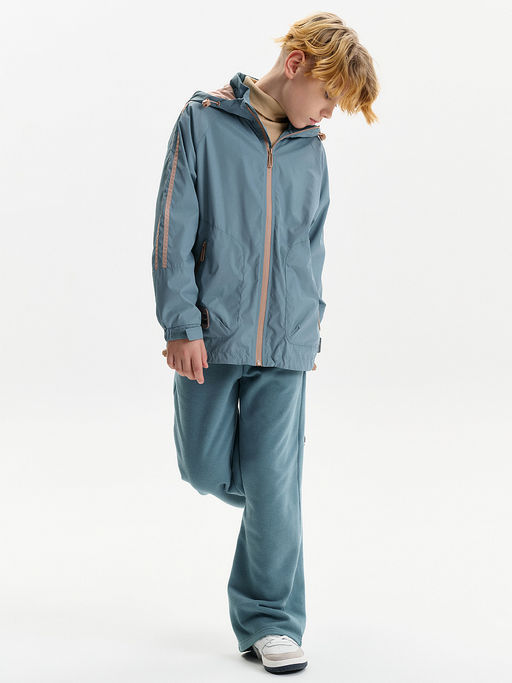 PELICAN, ветровка для мальчиков, Джинс  фото 2