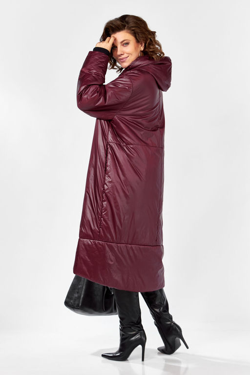 Пальто LADY SECRET 5018/1 винный