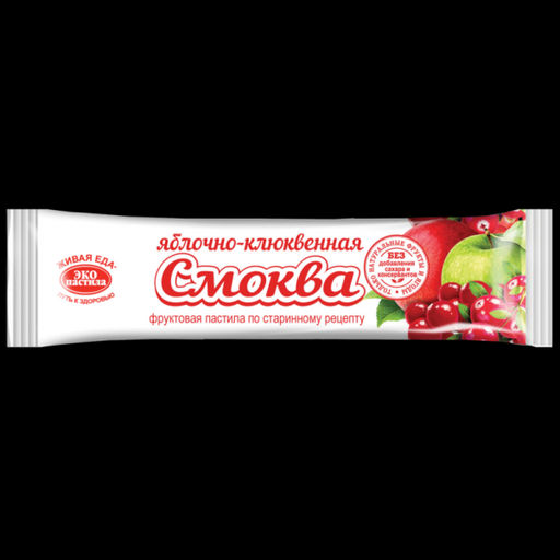 Смоква яблочно-клюквенная, шоу-бокс 900г