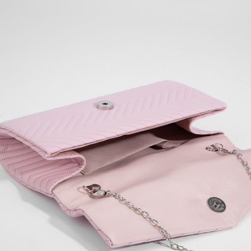 Сумка-клатч на клапане, цвет розовый - Simaland фото 6