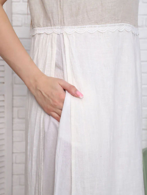 умягченный лен 100% платье - Luxuria фото 15