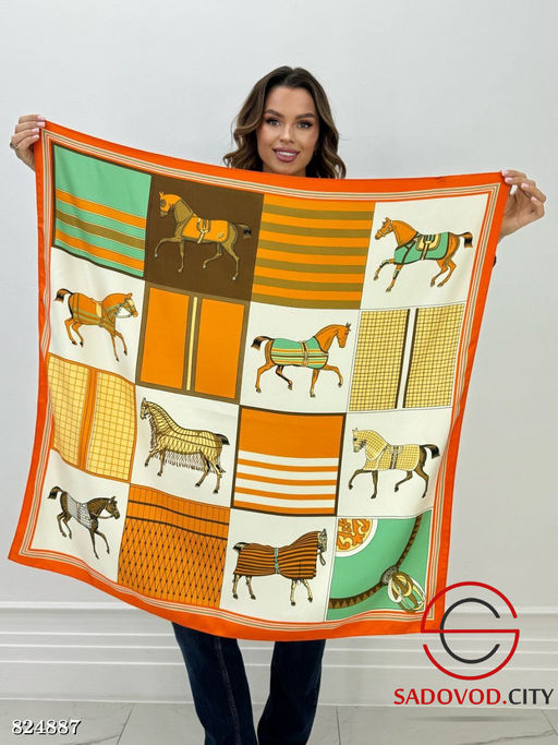 Платок женский с рисунком