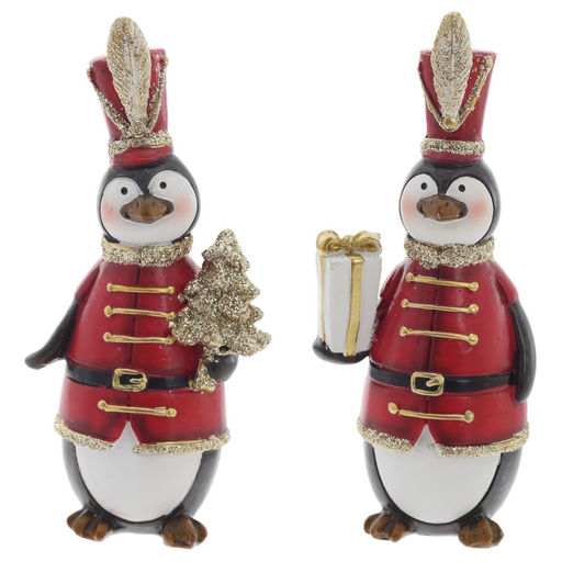 Фигурка декоративная "Пингвин", L4,5 W4,5 H12,5 см, 2в.