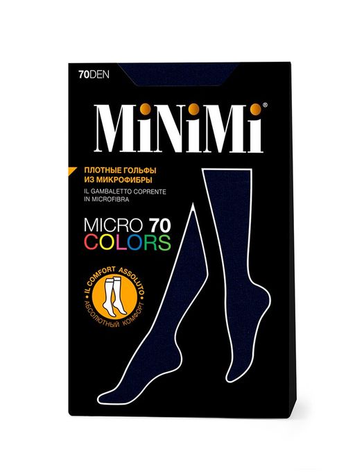 gamb. MICRO COLORS 70 3D гольфы - blu - Minimi фото 2