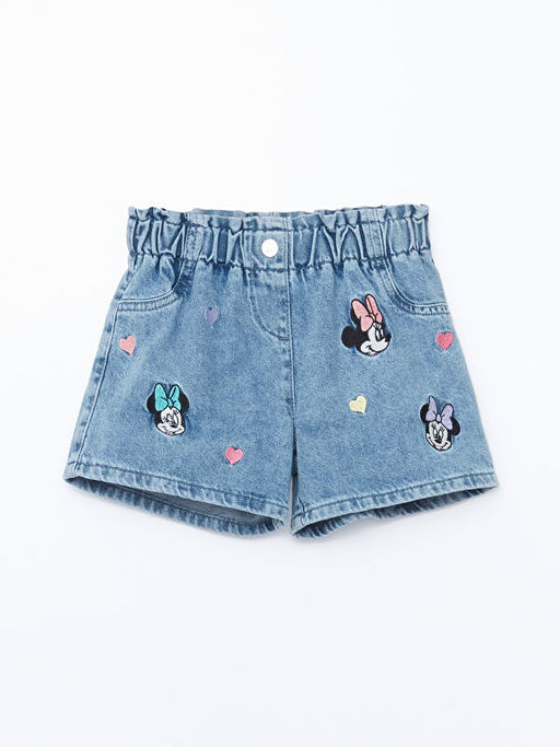 Beli Lastikli Minnie Mouse Nak??l? K?z Bebek Jean ?ort - Waikiki фото 6