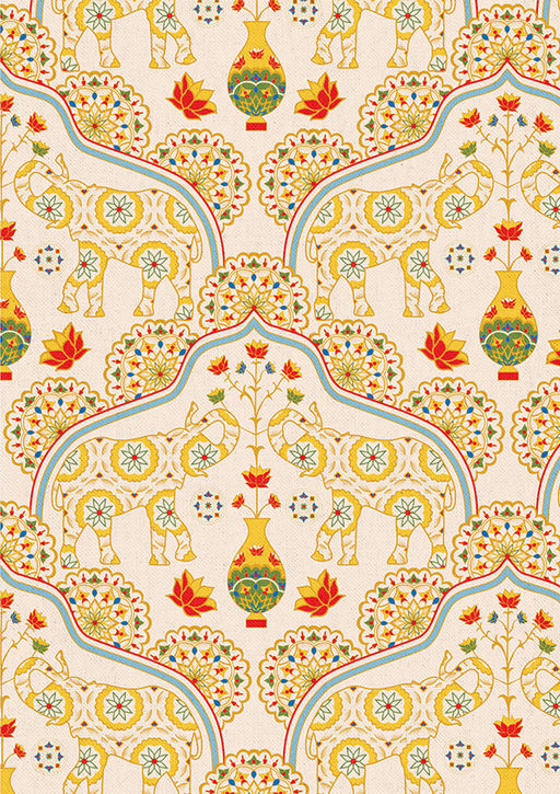 Ткань для пэчворка PEPPY ИНДИЙСКОЕ САРИ ФАСОВКА 50 x 55 см 146 г/кв.м 5 100% хлопок