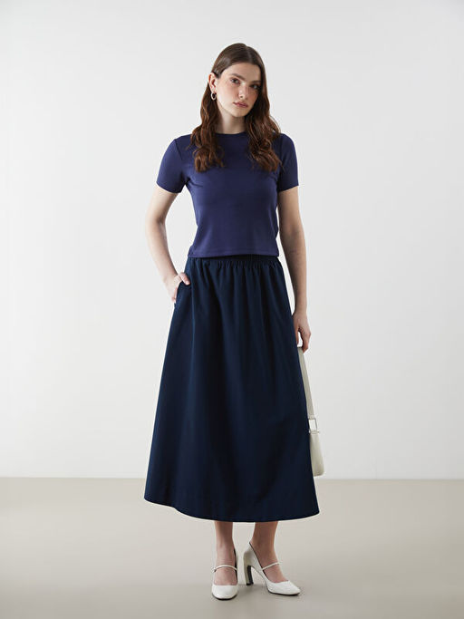 Beli Lastikli Kad?n Etek