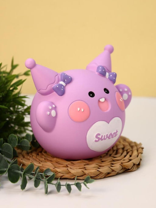 Копилка "Magic rabbit", pink (18 см), пластик