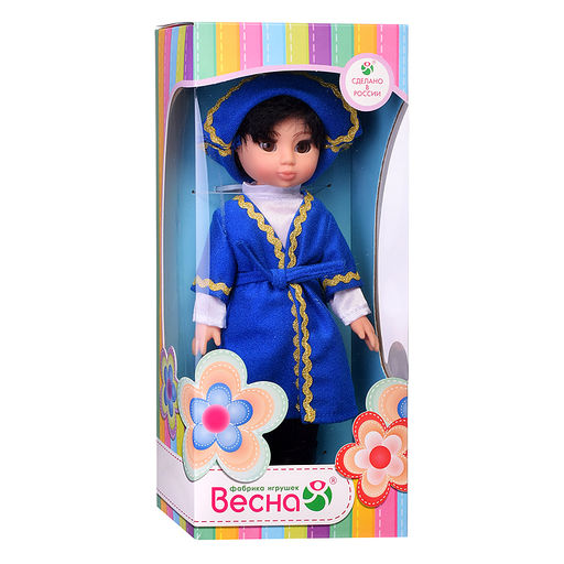 Кукла Алан в национальном костюме.