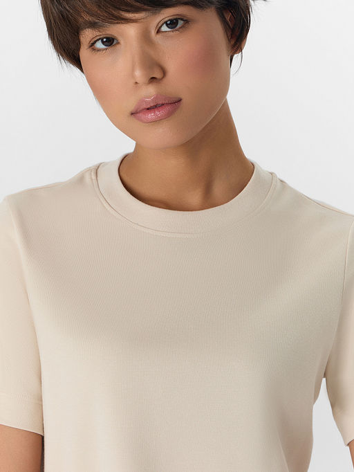 Футболка женская бежевая - Mark formelle фото 4