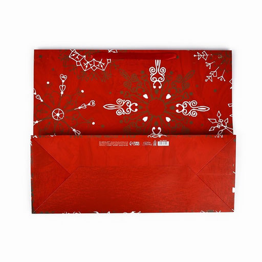 Пакет ламинированный горизонтальный Новогоднее великолепие, XL 49 40 19 см - Дарите счастье фото 13